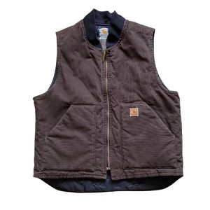 Brown Carhartt vest
